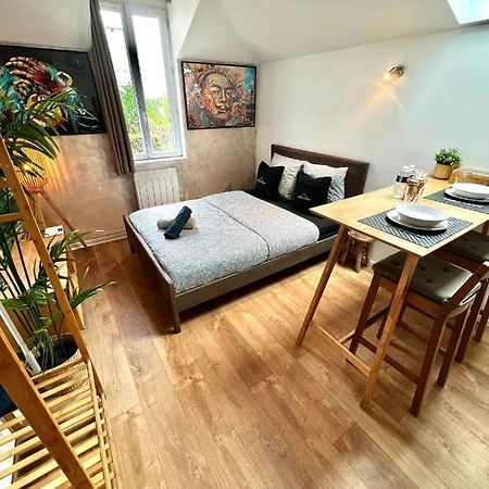 Studio Douillet Hypercentre 12 Min De Paris 엉갱래뱅 외부 사진