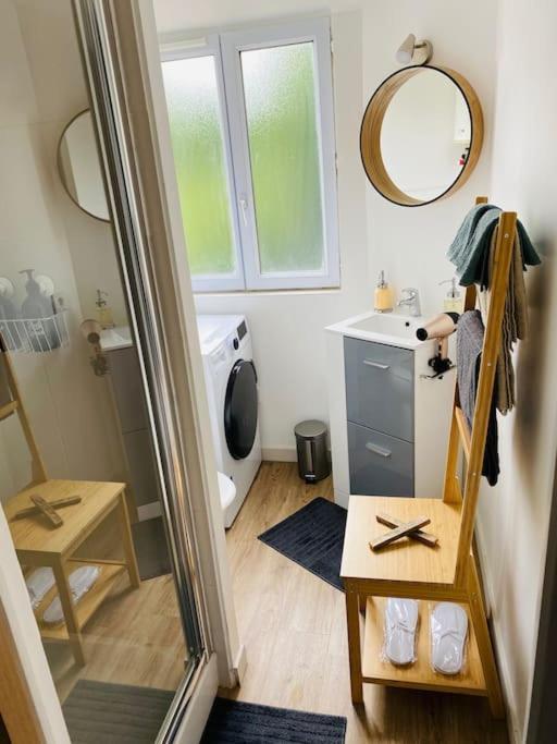 Studio Douillet Hypercentre 12 Min De Paris 엉갱래뱅 외부 사진