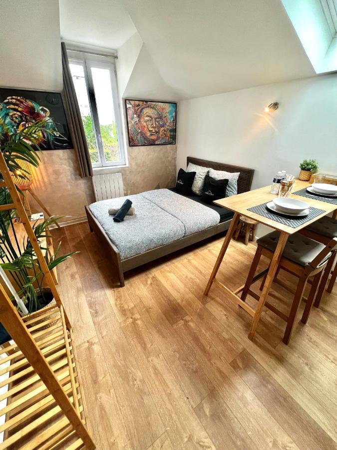 Studio Douillet Hypercentre 12 Min De Paris 엉갱래뱅 외부 사진